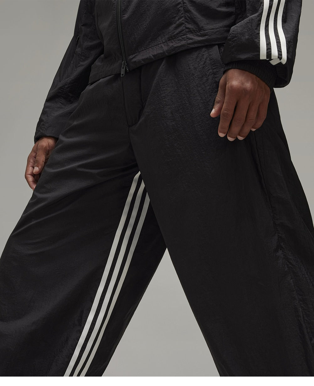 3-Stripes Nylon Shell Pants - Black