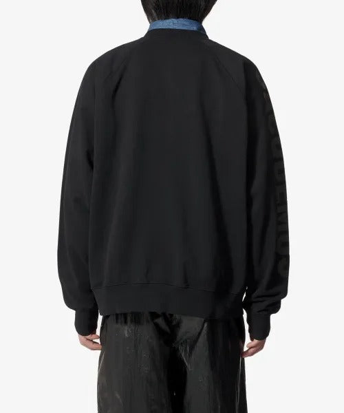Le Sweatshirt Typo Crewneck Sweatshirt - Black