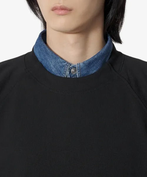 Le Sweatshirt Typo Crewneck Sweatshirt - Black