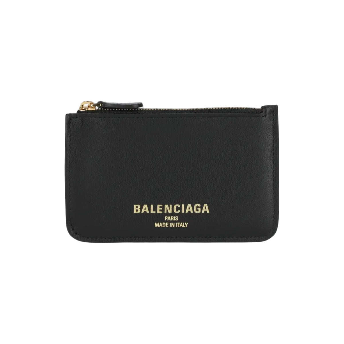 Balenciaga Cash 2.0 Long Coin And Card Holder in Black