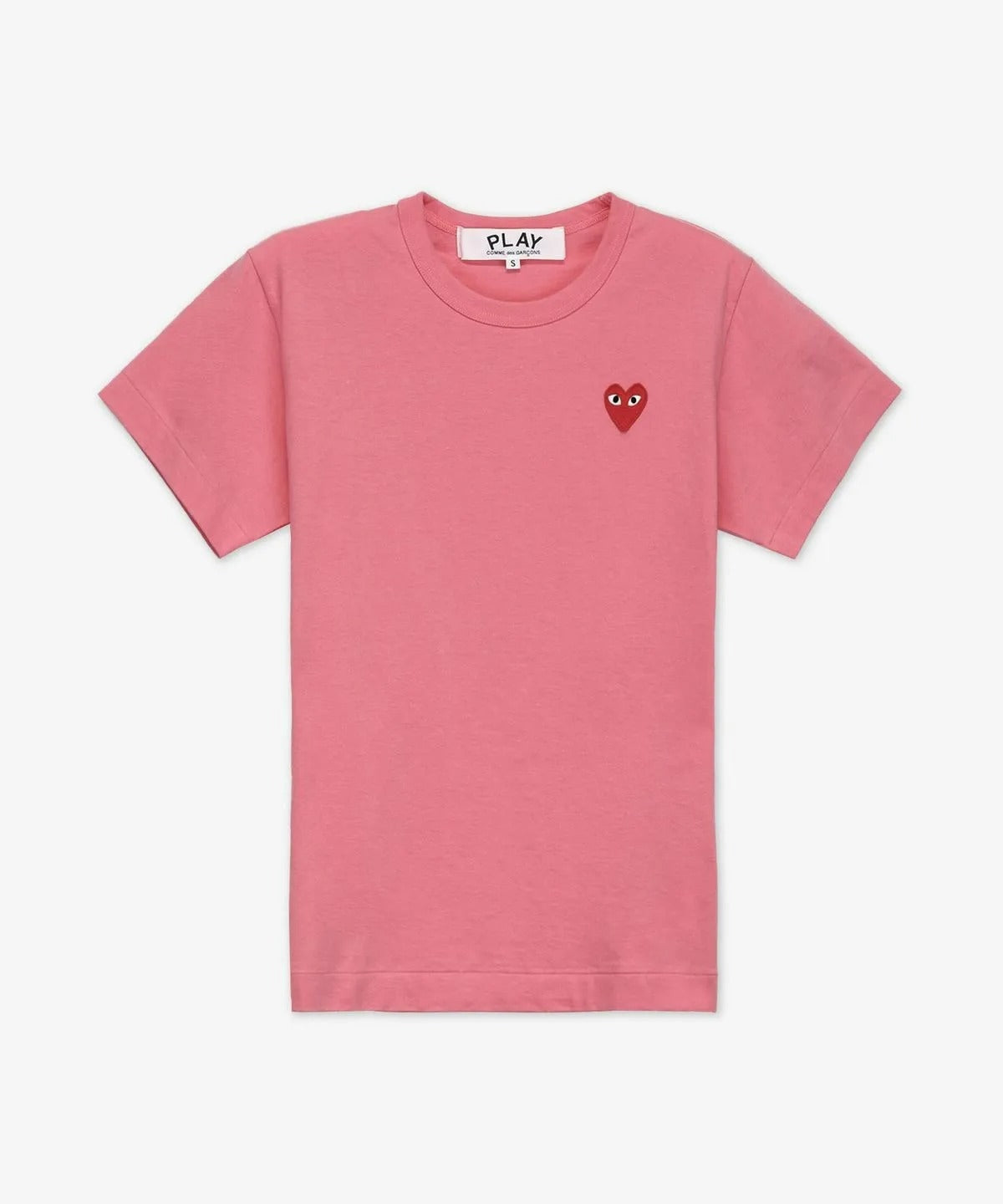 Double Red Heart Emblem Crewneck Cardigan