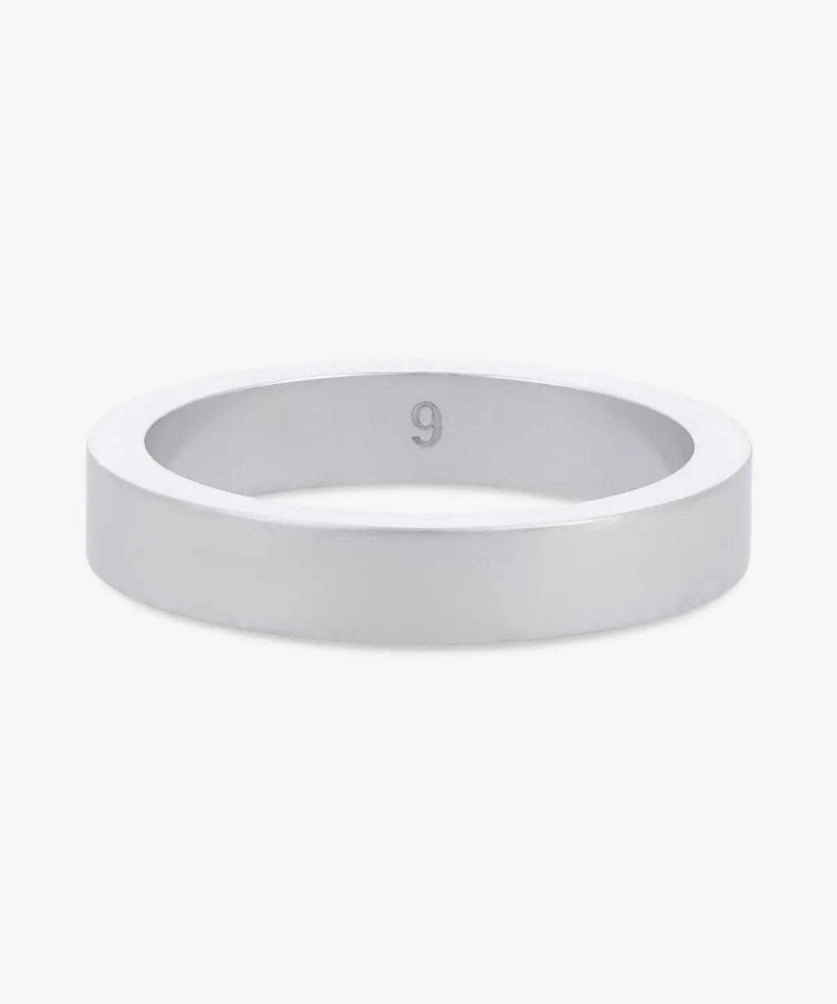 Number Reference 4mm Ring - Silver