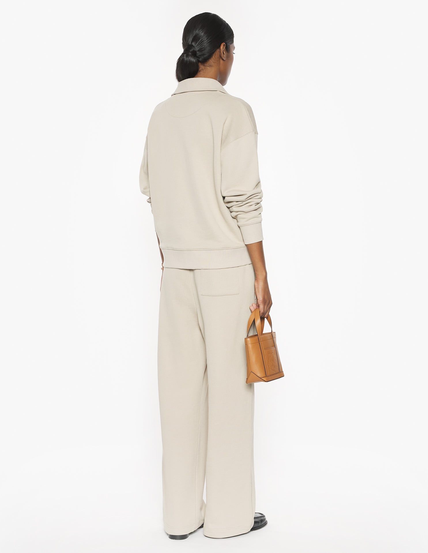 BABY FOX HALF ZIP SWEATSHIRT